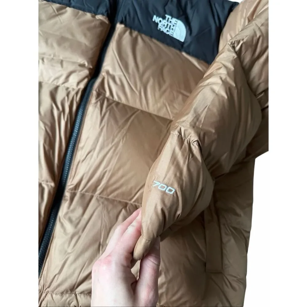 THE NORTH FACE‎ Mens Puffer JACKET NEW 96 RETRO NUPTSE Latte Black XXL